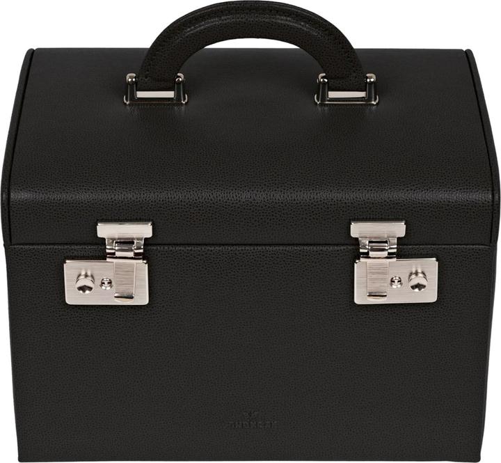 Windrose Beluga Schmuckkasten Leder 26.5 cm