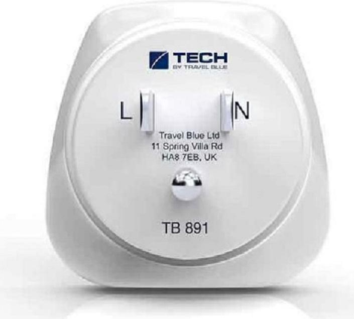 Actual product image Travel Blue Travel adapter EU - USA
