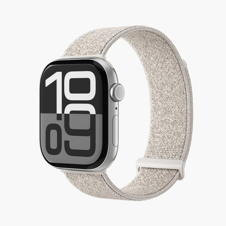 Actual product image Vonmählen Sport wristband 2 for Apple Watch 38 40 41 mm beige (Nylon)