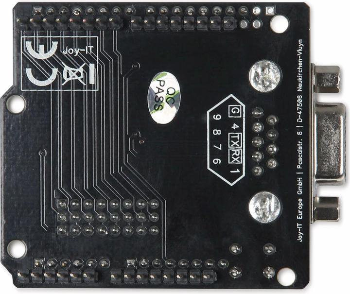 Actual product image Joy-it Interface RS232 Shield for Arduino