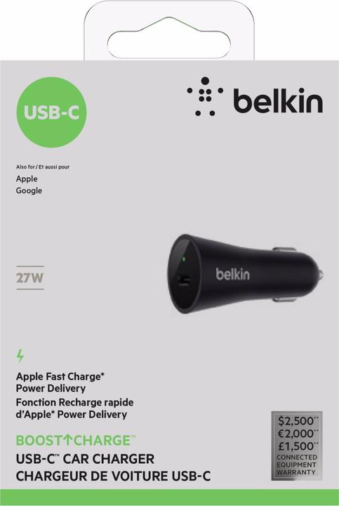 Produktbild Belkin USB-C Car Charger