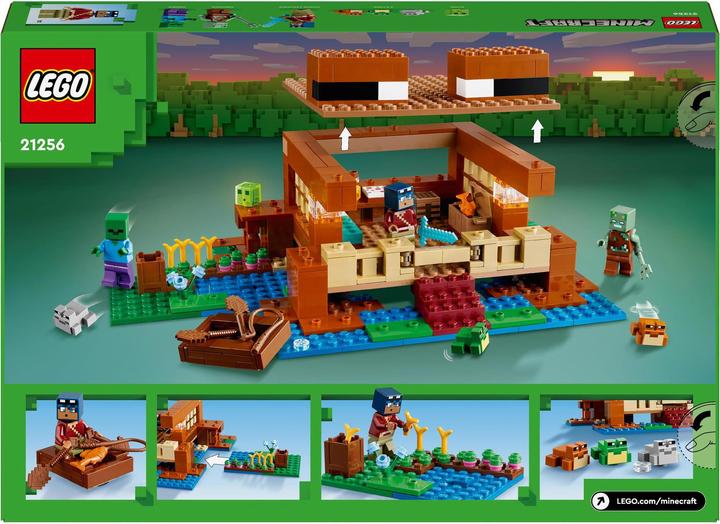 Image du produit LEGO La maison des grenouilles (21256, LEGO Minecraft)
