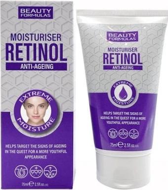 Produktbild Beauty Formulas Retinol Anti-Aging Moisturiser moisturizing face cream 75ml (Körperlotion, 75 ml)