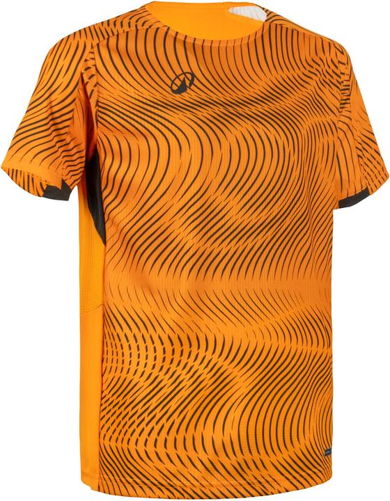 Produktbild Kipsta Kids' Football Shirt Club Wavy - Orange/Black (10, 11, 12)