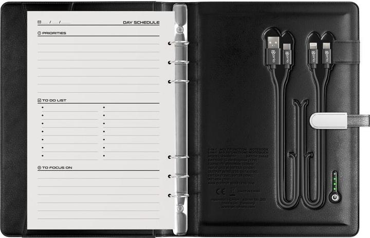 Produktbild prio 5in1 Multifunktions-Notebook schwarz (8000 mAh)