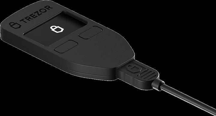 Actual product image Trezor One (Bitcoin, Bitcoin cash, Bitcoin gold, Dash, Ether, Ethereum Classic, Expansion, Litecoin, Ubiq, Zcash)