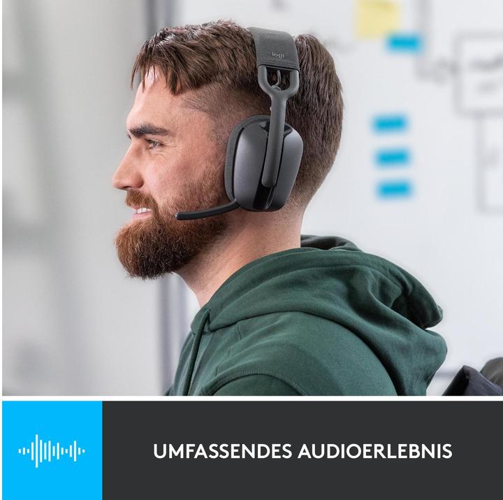 Actual product image Logitech Zone Vibe 100 (Wireless, USB-C)