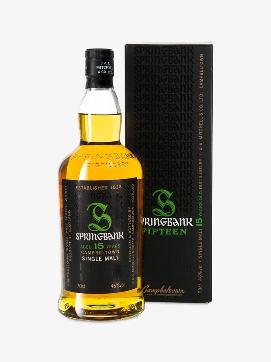 Produktbild Springbank 15 Years (Single Malt, Scotch Whisky, 1 x 70 cl)