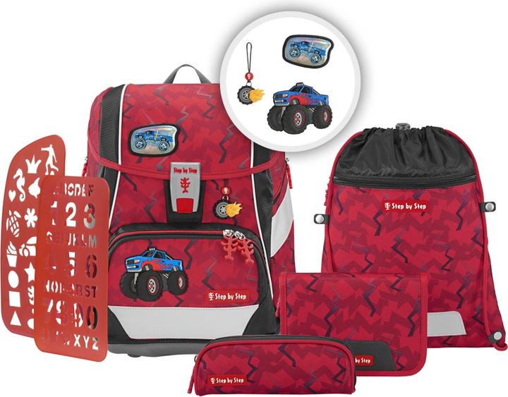 Actual product image Step by Step School Backpack Set 2in1 Plus 6 pieces (19 l)