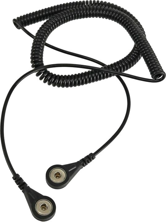 Immagine prodotto Quadrios Cavo di messa a terra ESD 3,60 m Pulsante 4 mm