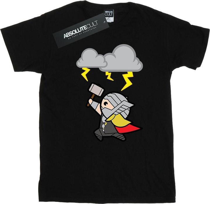 Immagine prodotto Kawaii Thor God Of Thunder Maglietta Ampia Donna (XL)