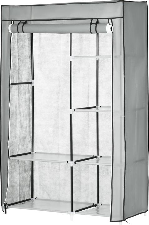 Image du produit Homcom Armoire en tissu avec porte (125 x 43 x 162,5 cm)