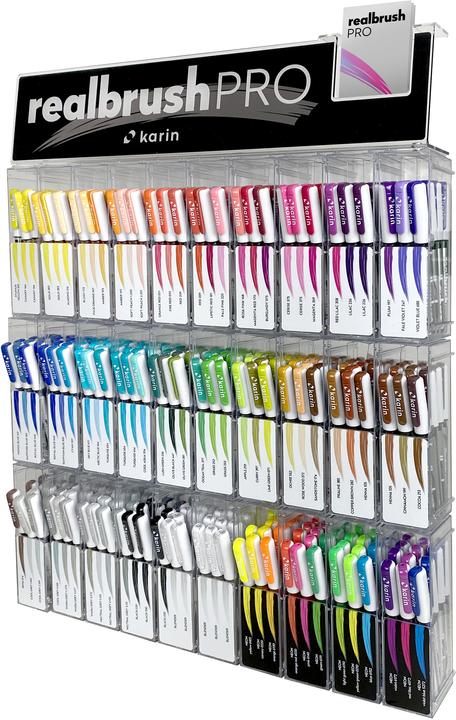 Image du produit Karin Real Brush Pen Pro 0.4mm (Multicolore, 360 x)