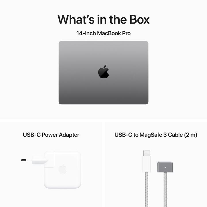 Image du produit Apple MacBook Pro - Début 2023 (14", M3, 8 Go, 512 Go, DE)