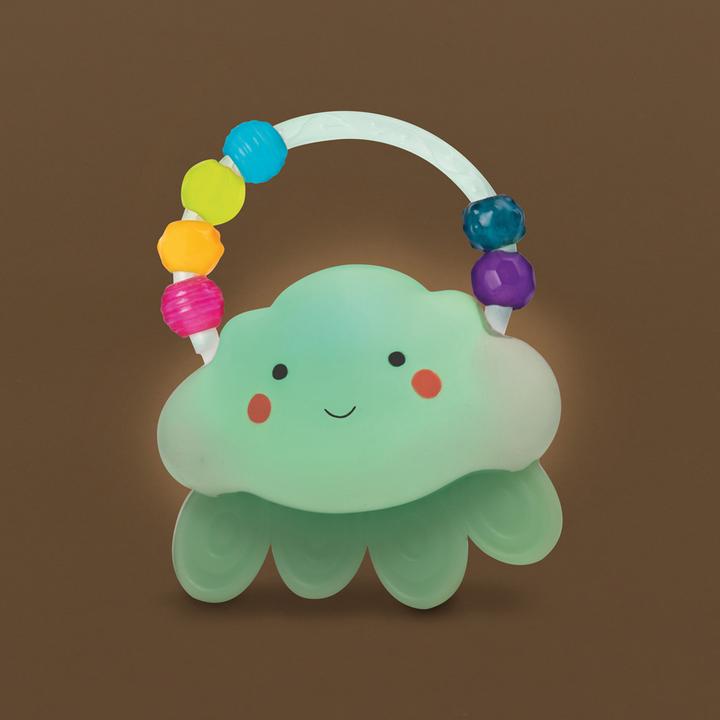 Actual product image B.toys B. Light Up Rattle- Rainbow Cloud
