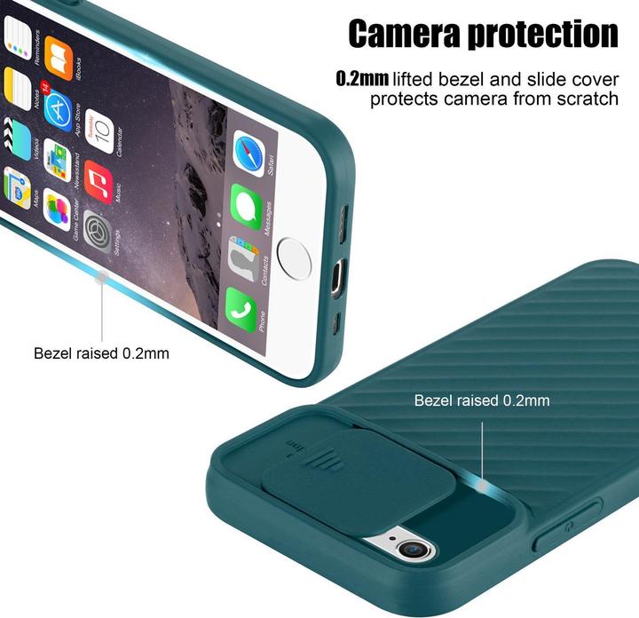 Image du produit Cadorabo Couverture TPU avec protection pour appareil photo (Apple iPhone 6 Plus)