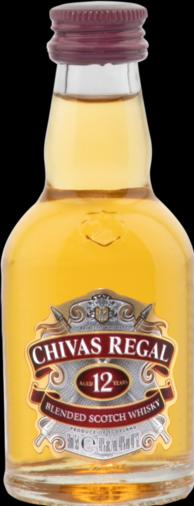 Actual product image Chivas Regal Whisky Chivas 5 cl Scotch Blend 12 years old (Blended Whisky, Scotch whisky, 1 x 5 cl)