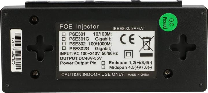 Actual product image Extralink EX.14206 power adapter/inverter Indoor Black (Power supply)
