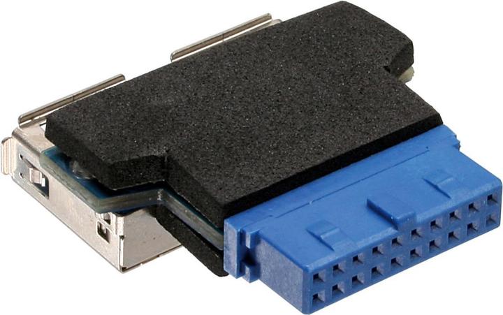 Produktbild InLine Adapter intern USB 3.0 zu extern USB 3.0 - Platine (USB 3.0, 5 cm)