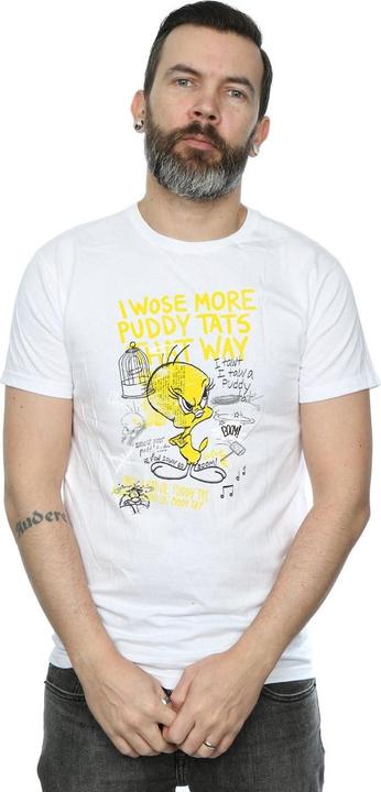 Immagine prodotto Looney Tunes More Puddy Tats Maglietta Titti Uomo (3XL)
