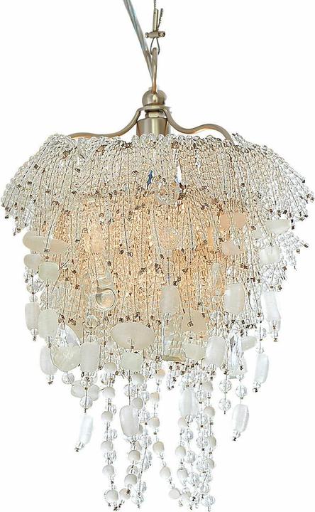 Immagine prodotto Loberon Lampadario Zamanah crema (18 cm)