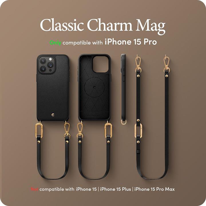 Immagine prodotto Cyrill Classic MAG iPhone 15 Pro 6.1" fascino Magsafe czarny/nero ACS06773 (Apple iPhone 15 Pro)