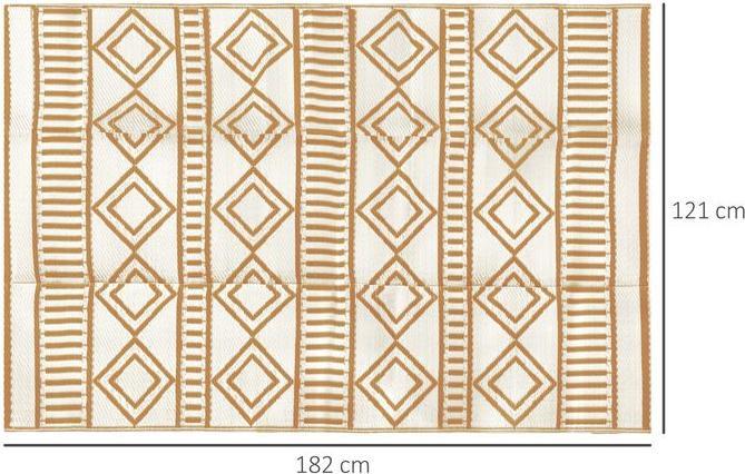 Actual product image Swisshandel24 Outdoor carpet (121 x 182 cm)