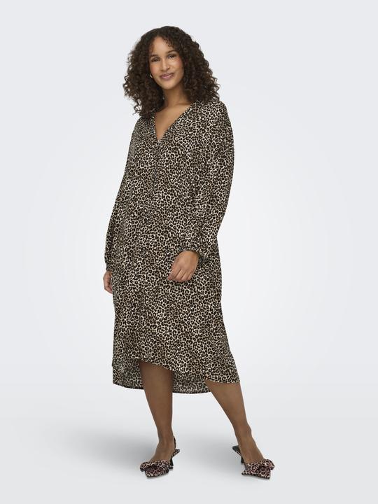 Actual product image Only CARNEWDENIZIA long dress shirt dress (54)