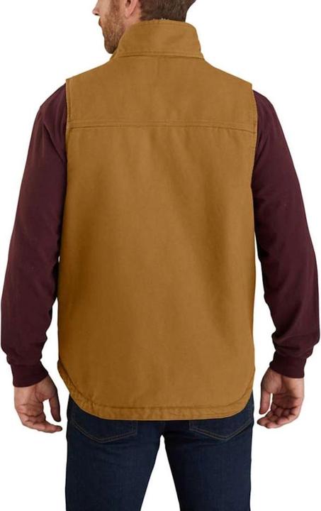 Produktbild Carhartt Washed Duck Lin.Mock Neck Vest ® Brown Gr.Xxl (XXL)