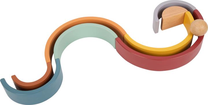 Produktbild small foot Holzbausteine Regenbogen „Safari“