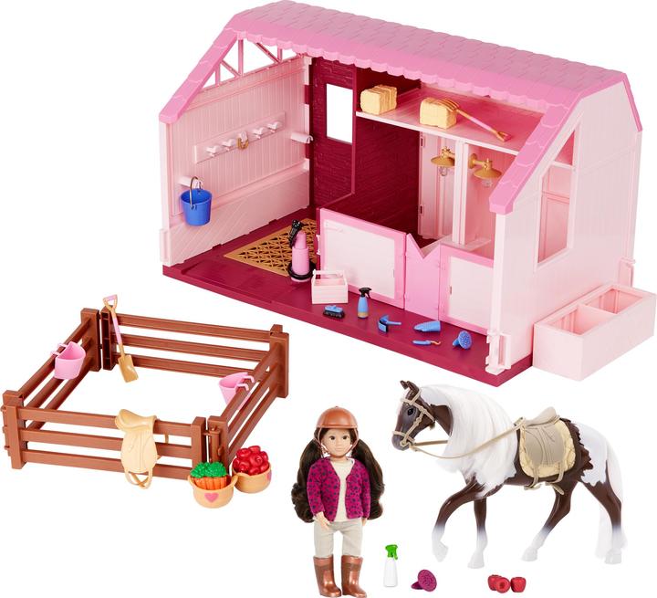 Lori Philippa doll with horse stable set