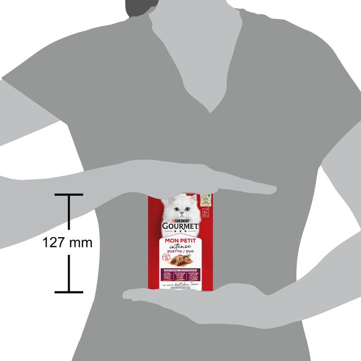 Actual product image Gourmet Mon Petit Duetti (Adult, 6 pcs., 300 g)