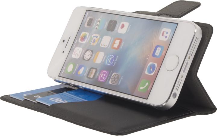 Produktbild Mobilizera Universal Cover Med Kortlommer M Sort Max125mm X 60mm (Sony Xperia Pro, Apple iPhone 5s, Samsung Galaxy W I8150, Apple iPhone SE, Nokia Asha 303, Apple iPhone 5, Apple iPhone 4, Apple iPhone 4s, Doro 1370, Nokia 225, HTC Desire S, Apple iPhone 5c, HTC One V)