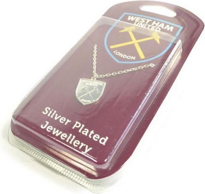 Produktbild West Ham United FC Wappen Halskette mit Anhänger (100% Metall)