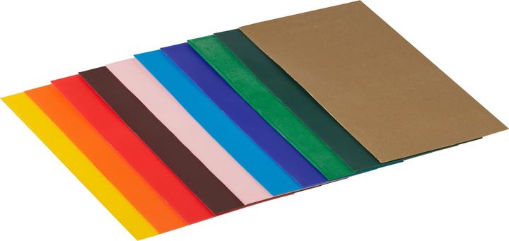 Image du produit Exagon 10 Feuilles Cire Colore