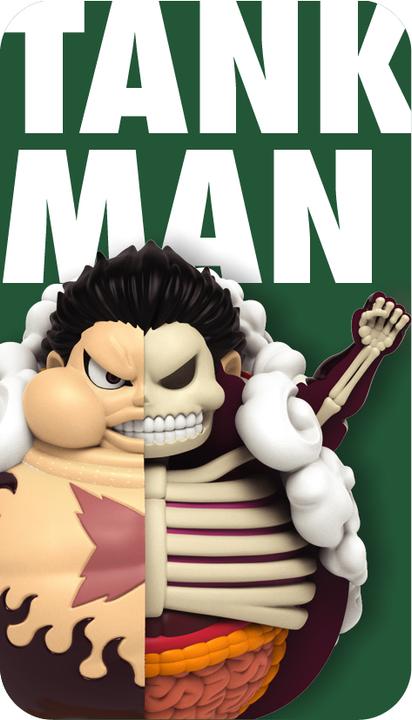 Actual product image Mighty Jaxx Hidden Dissectibles: One Piece Series 6 - Luffy's Gears Edition (1 pc)