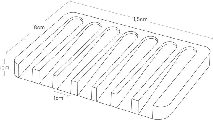 Produktbild Yamazaki Silikon-Seifenablage FLOW