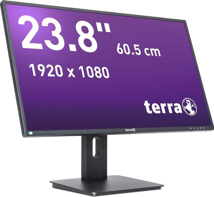Actual product image Wortmann TERRA 3030206 LED display (23.8") pixels Full HD Black (1920 x 1080 pixels, 23.80")