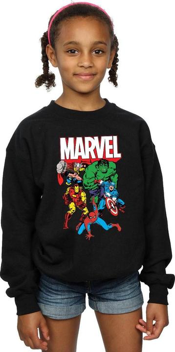 Actual product image Girls Hero Group Sweatshirt (128)