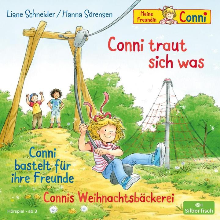 Produktbild Conni traut sich was / Conni bastelt für ihre Freunde / Connis Weihnachtsbäckerei (Liane Schneider, Hanna Sörensen, Deutsch)