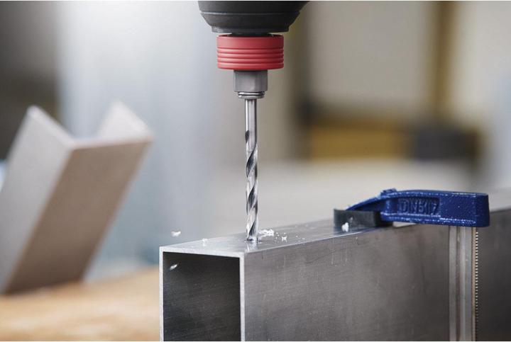 Productafbeelding Bosch Professional Zubehör HSS draaiboren PointTeQ sets met zeskantige schacht, 5 stuks (2 mm, 3 mm, 4 mm, 5 mm, 6 mm)