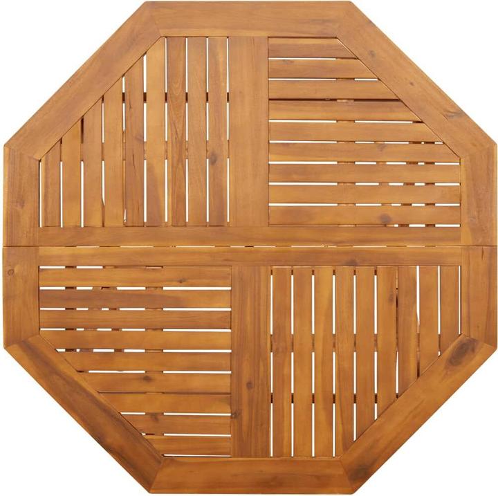 Immagine prodotto VidaXL Gartentisch Klappbar Ø110 x 75 cm Akazie (110 cm)