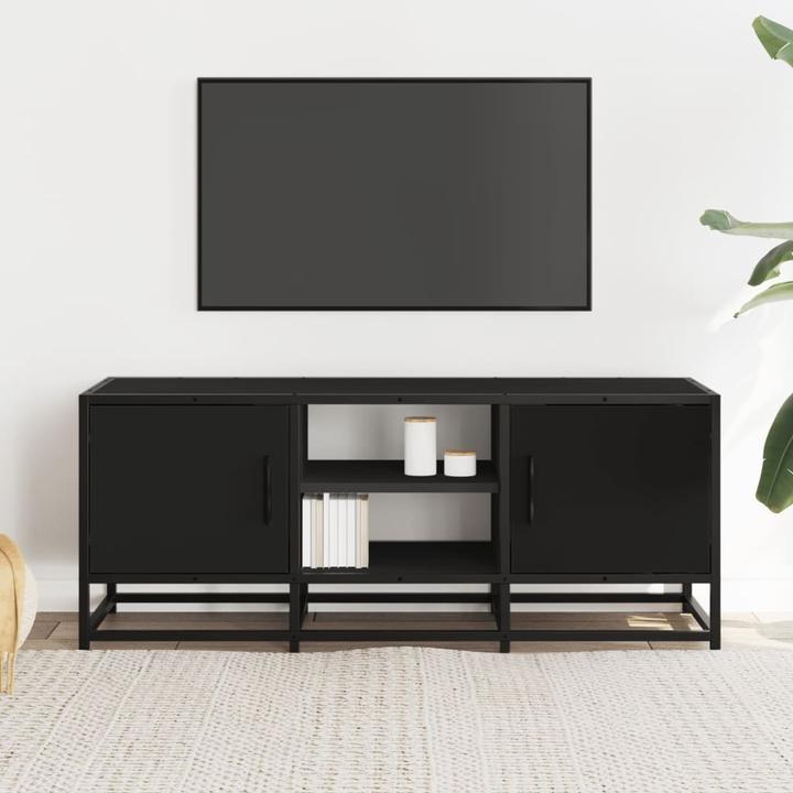 Immagine prodotto VidaXL Mobile TV Mobile TV basso Tavolo TV Materiale legno Metallo (100 x 35 x 41 cm)