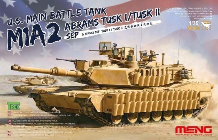 Immagine prodotto Meng-Model Carro armato principale americano M1A2 SEP AbramsTUSK TUSK I/TUSK II