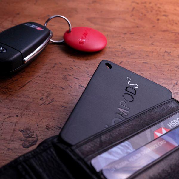 Actual product image Boompods Boomcard black