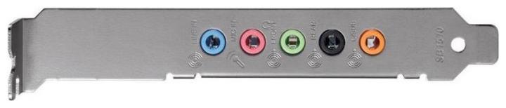 Productafbeelding Creative Sound Blaster Audigy Fx (PCI-E x1)