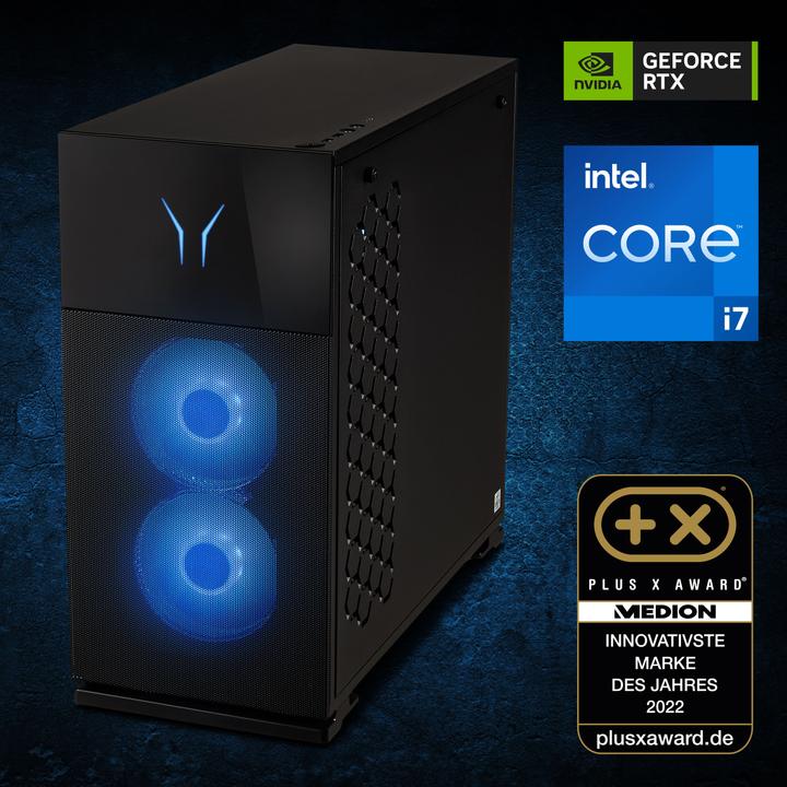Produktbild Erazer Hunter X30 MD34965 (Intel Core i7-14700F, 32 GB, 1000 GB, GeForce RTX 4070 Ti Super)