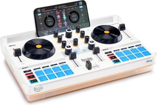 Produktbild Hercules DJControl Mix Ultra mobiler DJ-Controller mit Laptopständer