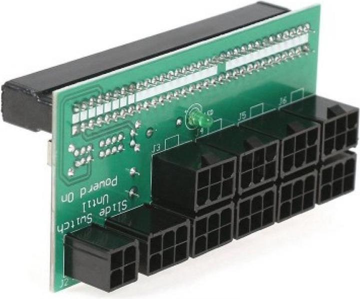 Immagine prodotto PowerGuard Adattatore per l'alimentatore del server HP Scheda breakout PCI-E a 9x 6 pin