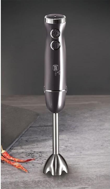 Actual product image BerlingerHaus Hand Blender 500 W Metallic Line Carbon Pro Edition